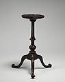 Candlestand, Mahogany, British