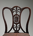 Chair, James Wyatt (British, Weeford, Staffordshire 1746–1813 near Marlborough, Wiltshire), Mahogany, leather, British