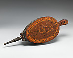 Bellows, Harewood, inlaid with other woods, British