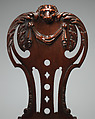 Pair of hall chairs, Mahogany, British