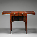 Dressing table, Mahogany and boxwood, British