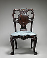 Chair, Mahogany, British