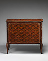 Commode (one of a pair) (part of a set), Marquetry of various woods, bronze and gilt-bronze mounts, British