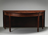 Dining table, Mahogany, British