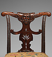 Side chair (one of a pair), Mahogany, British