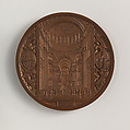 Service of Thanksgiving for Recovery of Prince of Wales medal, Medalist: Joseph Shepherd Wyon (British, London 1836–1873 Winchester), Bronze, British