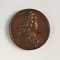 William Pulteney, 1st Earl of Bath (1684–1764), Medalist: Jacques-Antoine Dassier (Swiss, Geneva 1715–1759 Copenhagen), Bronze, Swiss