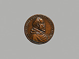 Cardinal Alessandro Farnese, Medalist: Giovanni V. Melon (Italian, active ca. 1570–90), Bronze, cast, Italian, Rome