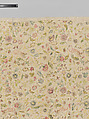 Coverlet, Silk and metal thread on cotton, British