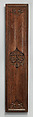 Decorative paneling from the Palace of Westminster, Augustus Welby Northmore Pugin  British, Oak, British, probably London