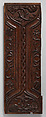Decorative paneling from the Palace of Westminster, Augustus Welby Northmore Pugin  British, Oak, British