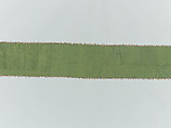 Torah binder, Possibly by Miriam Foa (probably Italian, first half of 17th century), Silk embroidery on linen textile, lace edging, woven silk backing, Italian