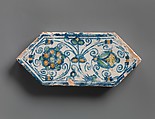 Tile, Maiolica (tin-glazed earthenware), Flemish, probably Antwerp