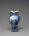 Vase, Vauxhall (British, ca. 1753–ca. 1763), Soft-paste porcelain, British, Vauxhall