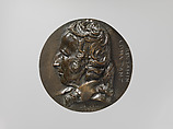 Henri-Benjamin Constant de Rebecque (1767–1830), Medalist: Pierre Jean David d'Angers (French, Angers 1788–1856 Paris), Bronze, French