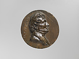 Claude-Antoine-Gabriel, duc de Choiseul-Stainville (1762–1838), Medalist: Pierre Jean David d'Angers (French, Angers 1788–1856 Paris), Bronze, French