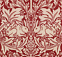 Brother Rabbit, Morris & Company, Cotton / block-printed, British, Merton Abbey