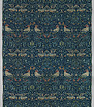 Bird, Designed by William Morris (British, Walthamstow, London 1834–1896 Hammersmith, London), Wool, British, Merton Abbey, Surrey
