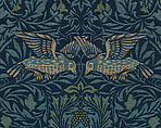 Bird, Designed by William Morris (British, Walthamstow, London 1834–1896 Hammersmith, London), Wool, British, Merton Abbey, Surrey
