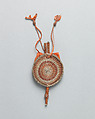 Perfume sprinkler, Silk and metal-wrapped thread, British