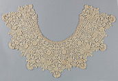 Collar, Bobbin and needle lace, Flemish or Italian