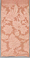 Skirt panel, Silk, British, London, Spitalfields