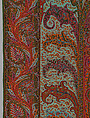 Shawl, Wool and silk, Scottish