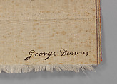 Piece, George Downs, Silk, British, London, Spitalfields