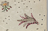 Piece, Silk and metal thread, British, London, Spitalfields