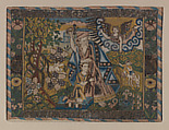 The Sacrifice of Isaac, Attributed to the weaving workshop funded by William Sheldon (Barcheston, Warwickshire and Bordesley, Worcestershire), Silk, wool, silver-thread (27-29 warps per inch, 12 per cm.), British, probably Barcheston or Bordesley