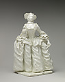 Kitty Clive, Bow Porcelain Factory (British, 1747–1776), Soft-paste porcelain, British, Bow, London