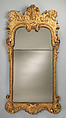 Mirror, John Belchier, Mirror plate, gilded pine and gesso, British