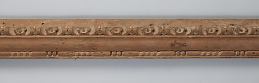 Molding fragment, Wood, stripped, British