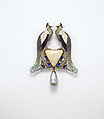 Pendant, René-Jules Lalique  French, Gold, enamel, opal, pearl, diamonds, French, Paris
