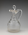 Claret jug, Glass, British or Irish
