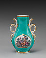 Vase, Chelsea Porcelain Manufactory (British, 1744–1784), Soft-paste porcelain, British, Chelsea
