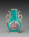 Vase, Chelsea Porcelain Manufactory (British, 1744–1784), Soft-paste porcelain, British, Chelsea
