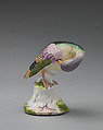 Duck, Chelsea Porcelain Manufactory (British, 1744–1784), Soft-paste porcelain, British, Chelsea