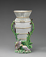 Vase, Chelsea Porcelain Manufactory (British, 1745–1784, Gold Anchor Period, 1759–69), Soft-paste porcelain, British, Chelsea