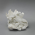 Crawfish salt (one of a pair), Chelsea, Lawrence Street Factory, Soft-paste porcelain, British, Chelsea