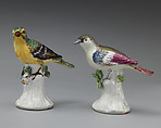Bird, Chelsea Porcelain Manufactory (British, 1744–1784), Soft-paste porcelain, British, Chelsea