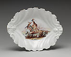 Dish (part of a set), Chelsea Porcelain Manufactory (British, 1744–1784), Soft-paste porcelain, British, Chelsea