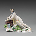 River Goddess, Chelsea Porcelain Manufactory  British, Soft-paste porcelain, British, Chelsea