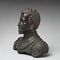 Ottavio Farnese, Duke of Parma and Piacenza, Possibly by Pastorino di Giovan Michele de&#39; Pastorini (1508–1592), Bronze on green marble base, Europe