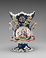 Beaker (part of a garniture), Bow Porcelain Factory (British, 1747–1776), Soft-paste porcelain, British, Bow, London