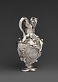 Ewer with scenes depicting the legend of Marcus Curtius, Adam van Vianen I (Dutch, Utrecht ca. 1568/69–1627 Utrecht), Silver, Dutch, Utrecht