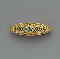 Shuttle (navette), Mathieu Coiny fils (born 1723, master 1755, recorded 1788), Gold, enamel, French, Paris