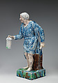 Diogenes looking for an honest man, Ralph Wood the Younger (British, Burslem 1748–1795 Burslem), Lead-glazed earthenware, British, Burslem, Staffordshire