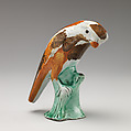 Parrot, Lead-glazed earthenware, British, Staffordshire