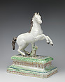 Prancing horse, Ralph Wood the Younger British, Lead-glazed earthenware, British, Burslem, Staffordshire